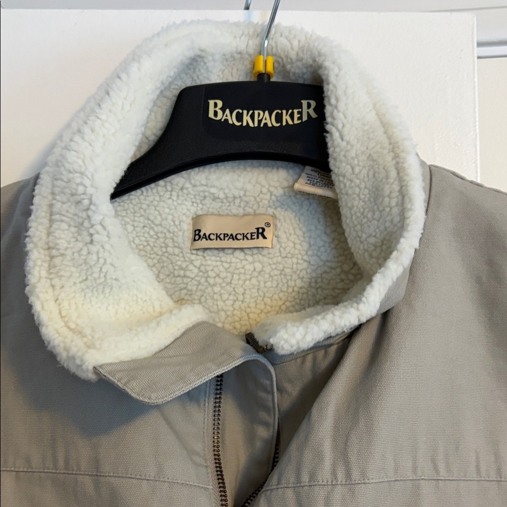 Backpacker Men's Gray Military Field Jacket
